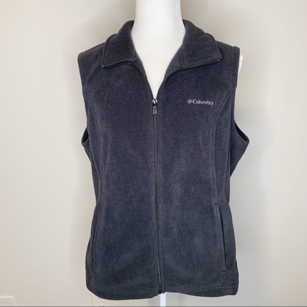 Columbia Benton Springs Black Vest in Size Large